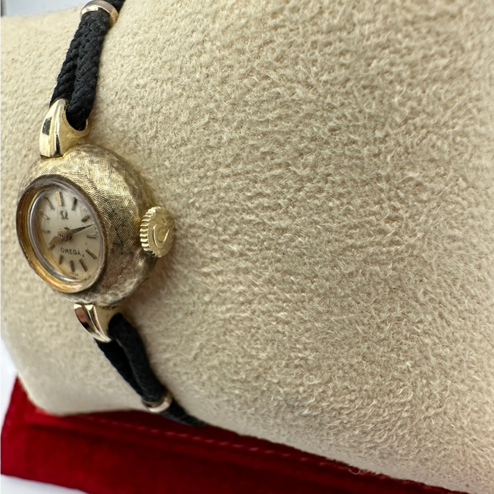 Omega 14k gold Cocktail watch - Picture 3 of 9